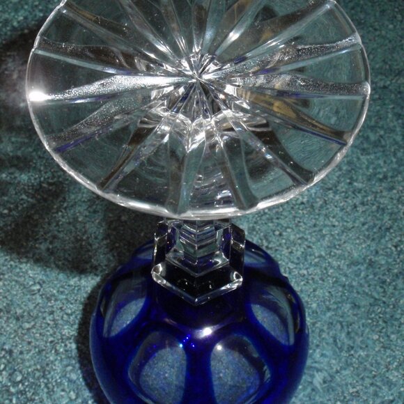 SET OF 8 BAVARIAN CUT-TO-CLEAR MULTICOLOR Crystal WINE GLASSES CHRISTMAS GIFT! - Picture 7 of 7